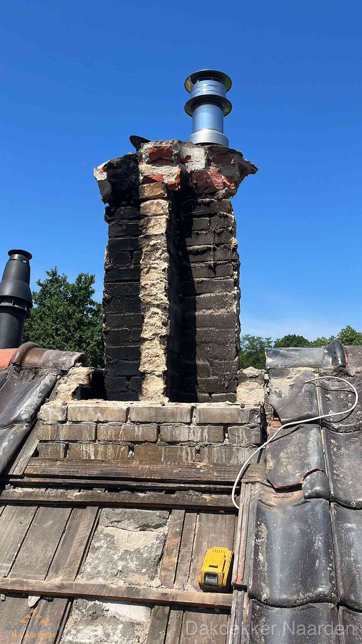 Beschadigde Schoorsteen Reparatie Naarden
