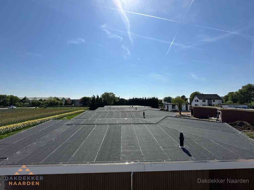 Bitumen Dakbedekking Plat Dak Naarden