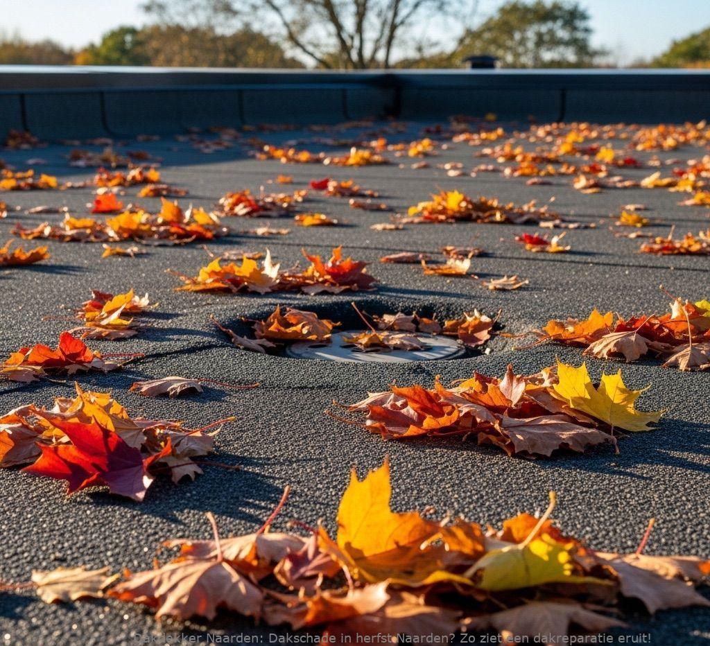 Dakschade In Herfst Naarden