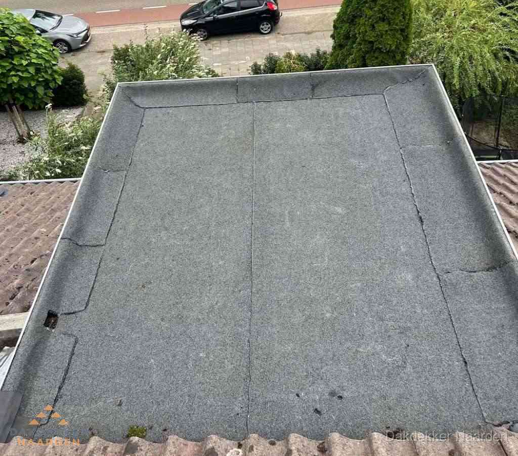 Nieuw Bitumen Plat Dak Na Reparatie Naarden