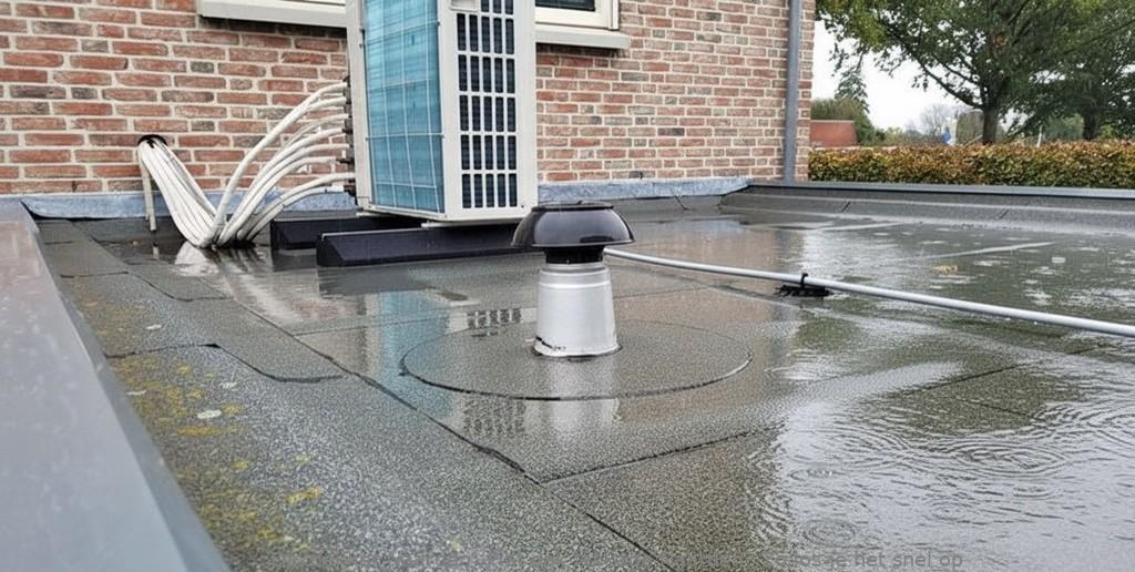 Plat Dak Lekkage Naarden