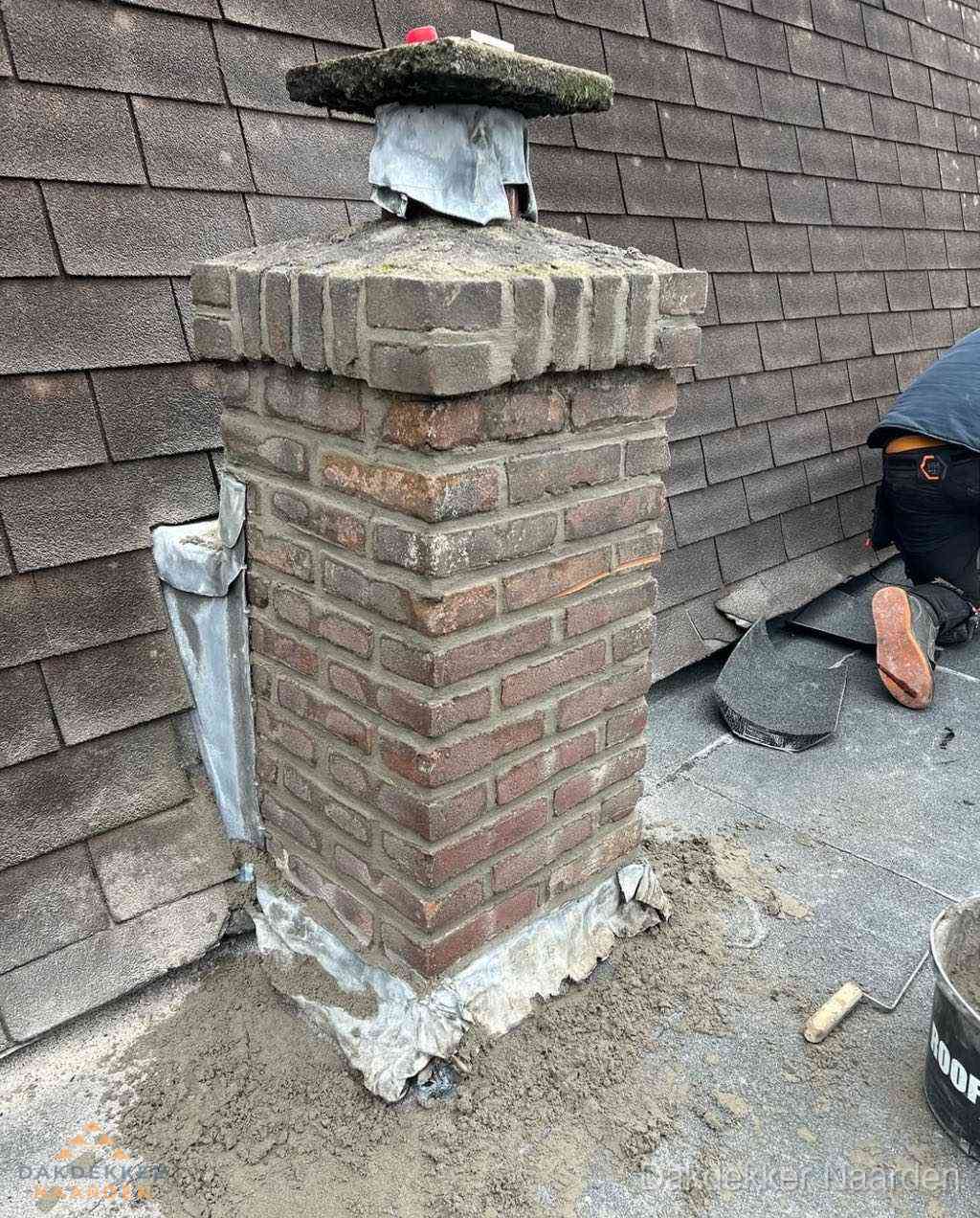 Schoorsteen Lood Voegwerk Naarden