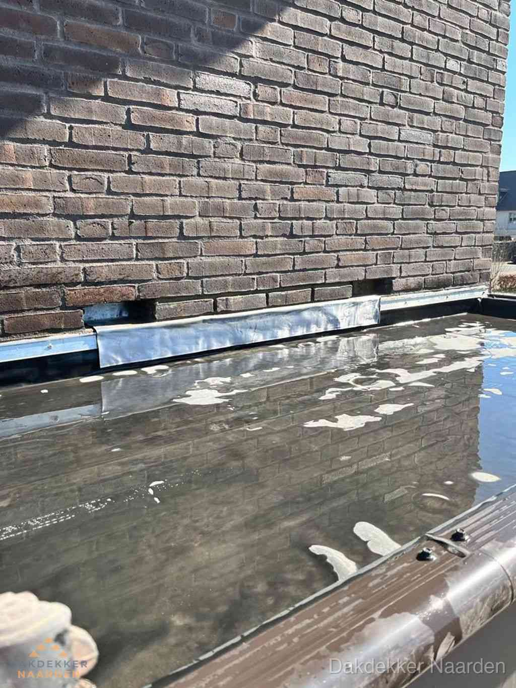 Stilstaand Water Plat Dak Naarden